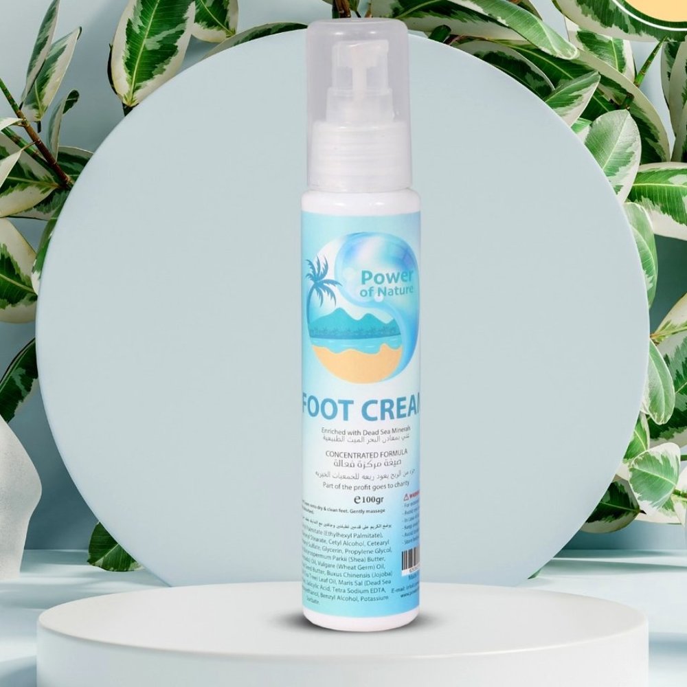 Foot Cream With Dead Sea Minerals